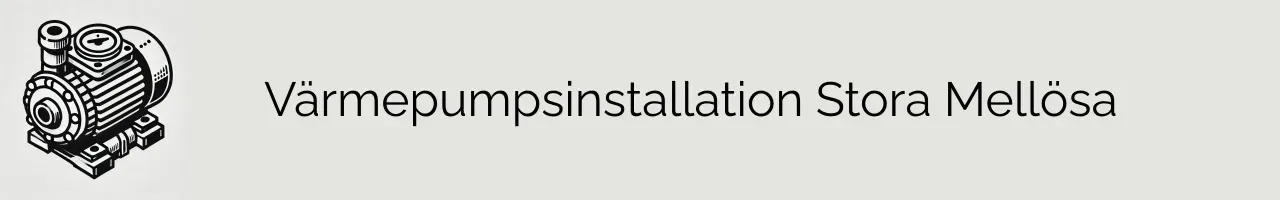 Värmepumpsinstallation Stora Mellösa